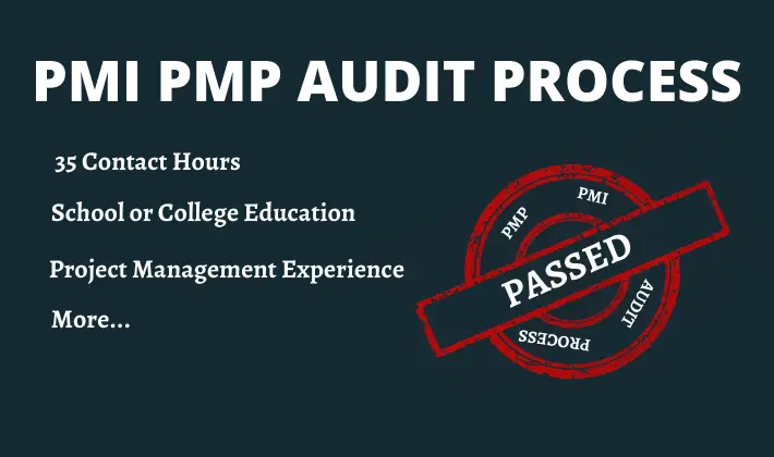 How To Avoid PMI PMP Audit Process?