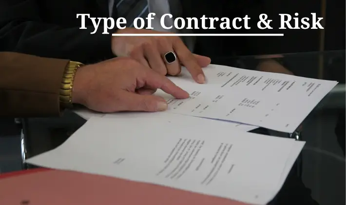 types of contract and risk