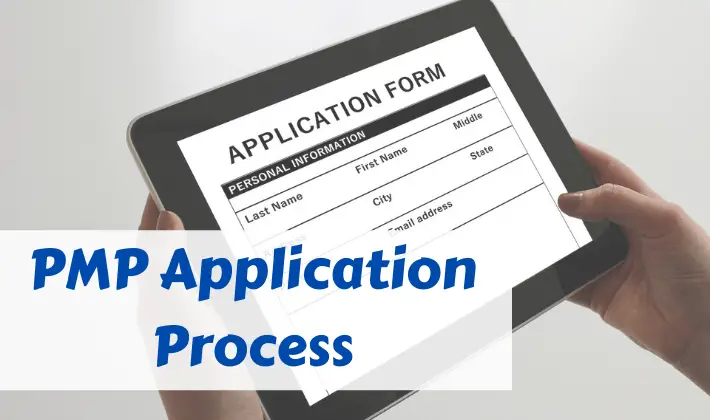 PMP application examples registration process
