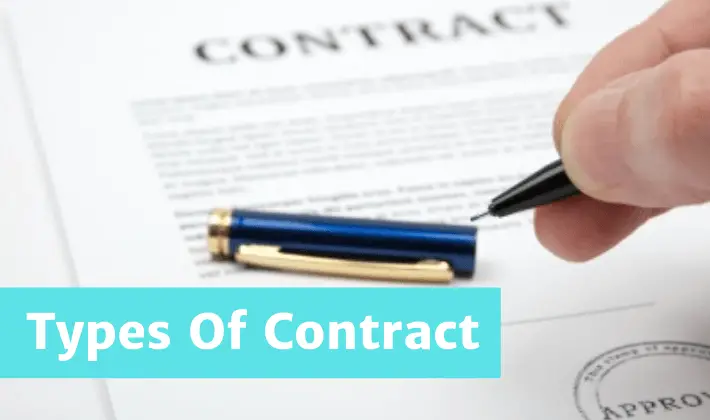 Types of Contract fixed price cost reimbursable time and material PMP exam