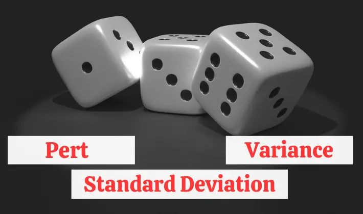 pert formula variance standard deviation