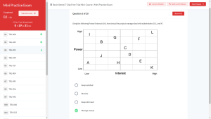 PMP Exam Simulator Demo by Brain Sensei