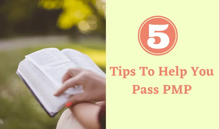 5 tips to help you pass pmp on your first try