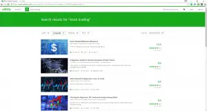 Udemy Search Results
