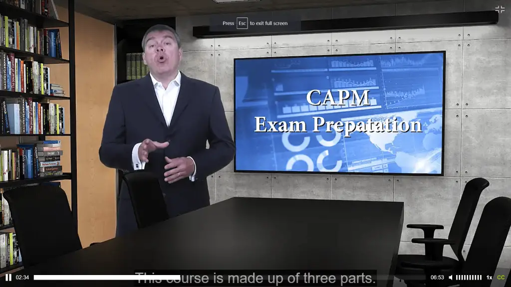 PM Training CAPM demo video