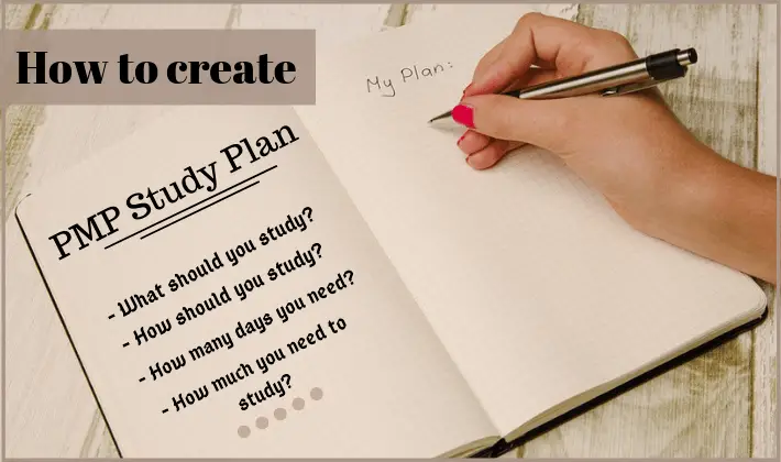 pmp study plan schedule